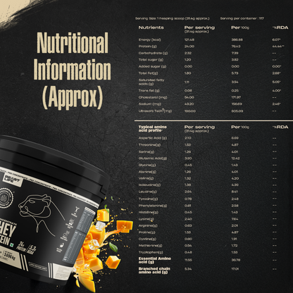 Pro Concentrate Whey Protein with Ultrasorb Tech | 3696gm | Mango
