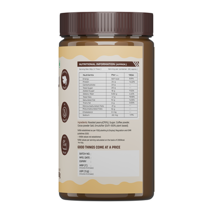 Beastlife Peanut Butter Crunchy Coffee 800g