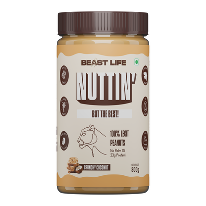 Beastlife Peanut Butter Crunchy Coconut 800g