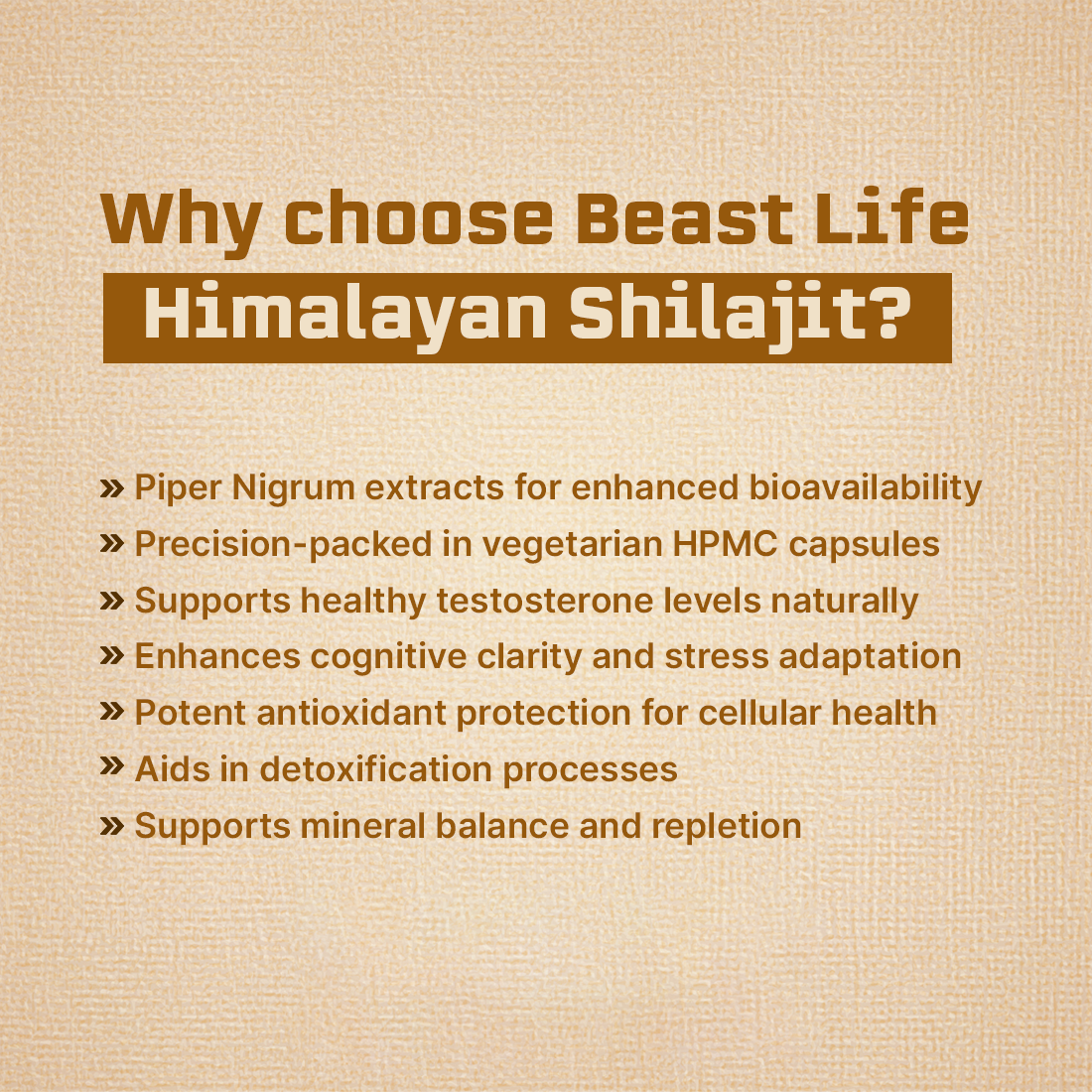 HIMALAYAN SHILAJIT+ CAPSULES 90 Days