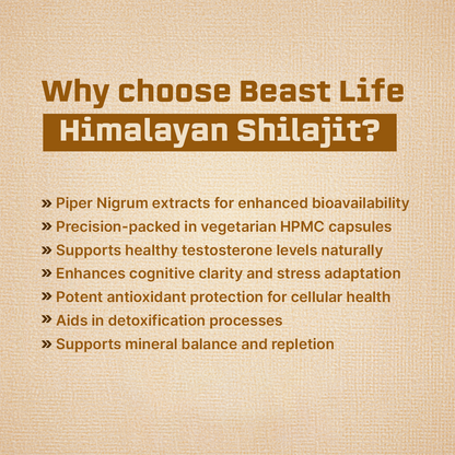 HIMALAYAN SHILAJIT+ CAPSULES 90 Days