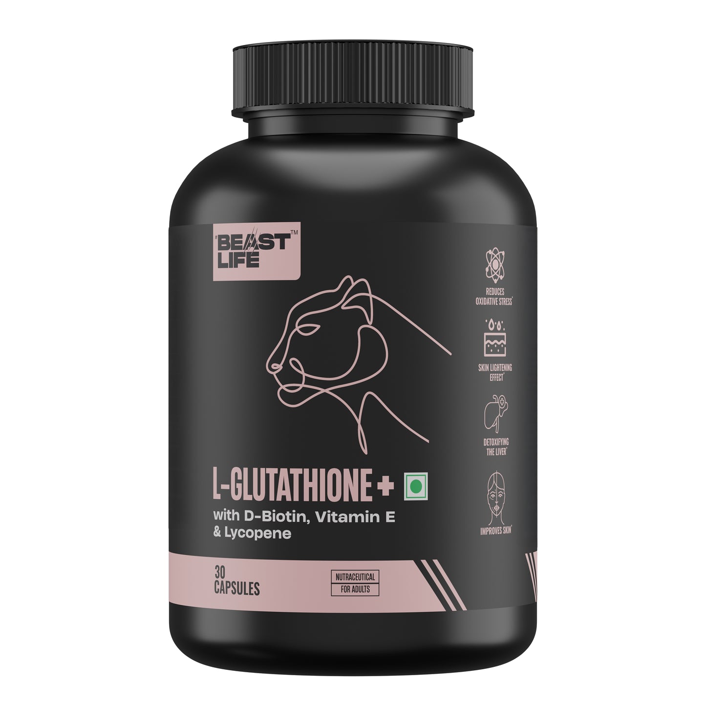 L- GLUTATHIONE+ CAPSULES 30N