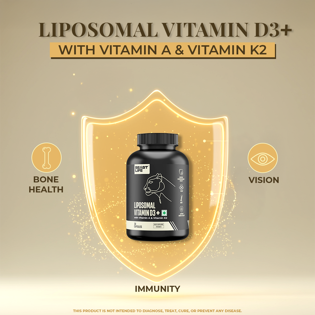 LIPOSOMAL VITAMIN D3 CAPSULES 90 Days