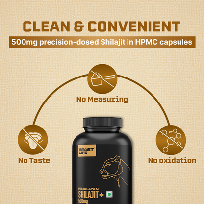 HIMALAYAN SHILAJIT+ CAPSULES 90 Days