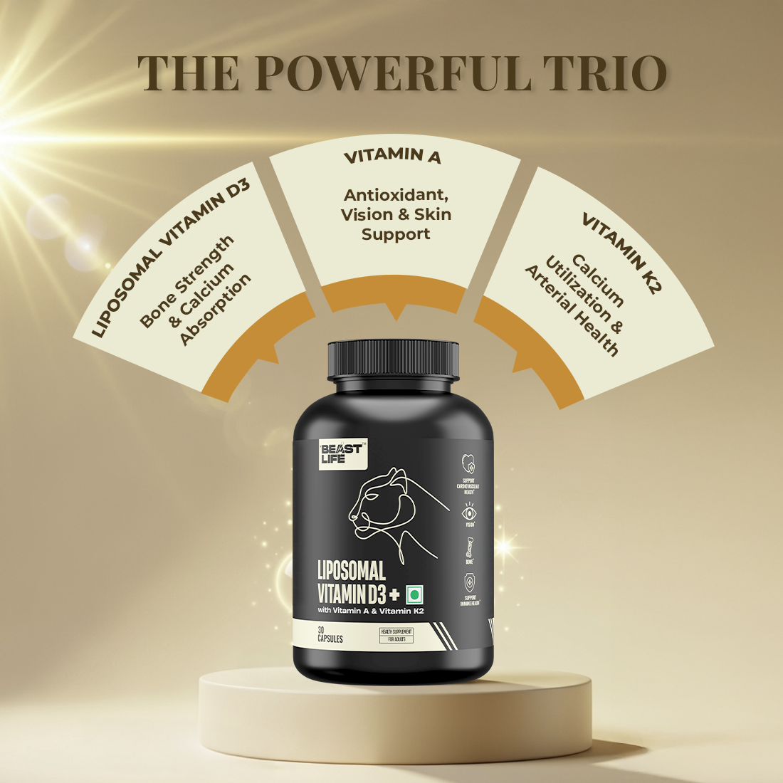 LIPOSOMAL VITAMIN D3 CAPSULES 90 Days