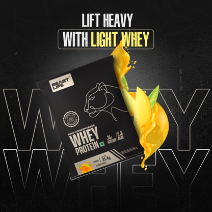 Pro Whey Protein Mango Travel Pack  sachet 31.4g