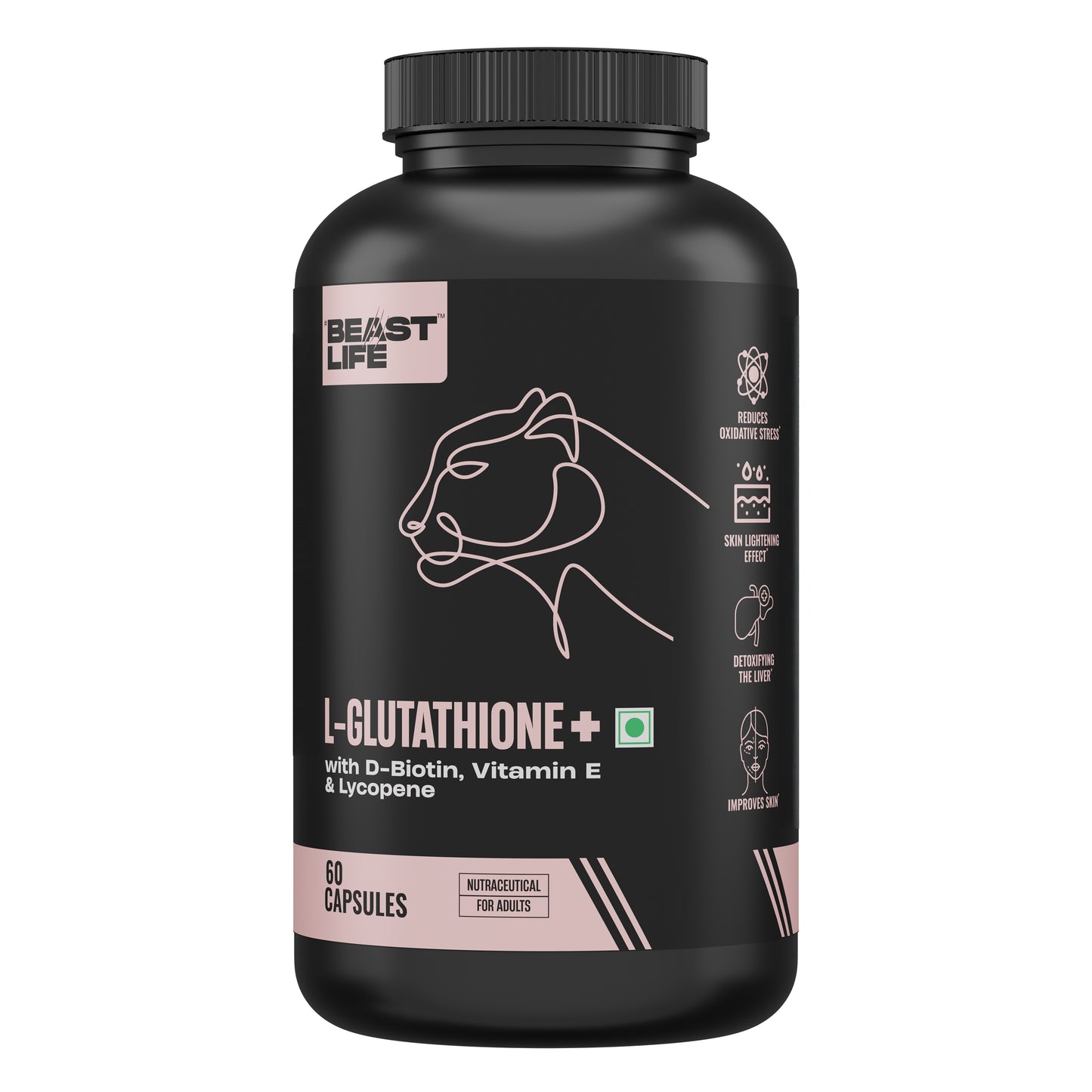 L- GLUTATHIONE+ CAPSULES 60N