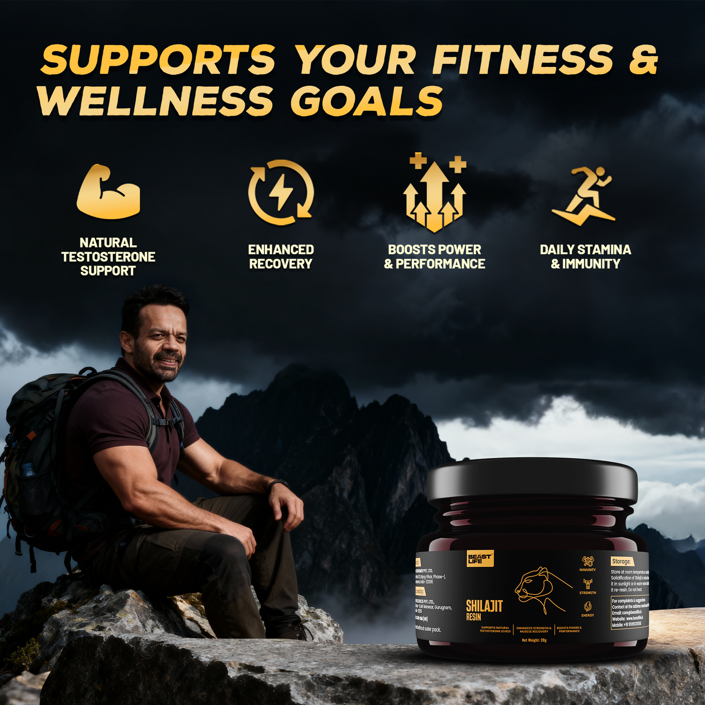 Beastlife SHILAJIT RESIN 20 g