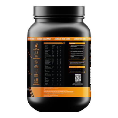 Anabolic Mass Gainer with Ultrasorb Tech (No Maltodextrin) | 1kg