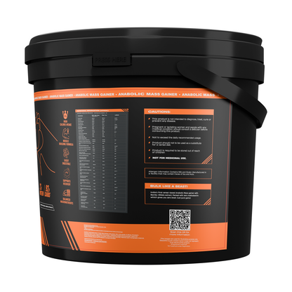 Anabolic Mass Gainer with Ultrasorb Tech (No Maltodextrin) | 5kg