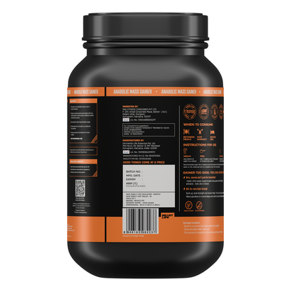 Malai Kulfi Anabolic Mass Gainer with Ultrasorb Tech (No Maltodextrin) | 1kg