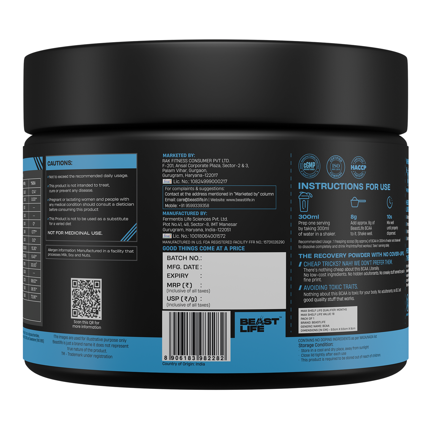 Kachha Aaam BCAA with Electrolytes | 120g
