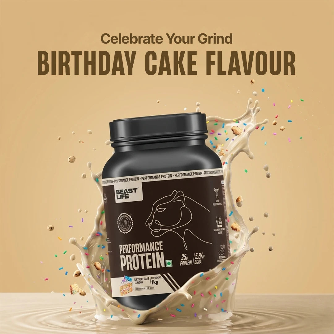 Performance Fermented Yeast Protein with Ultrasorb Tech | Birthday Cake | 1 kg