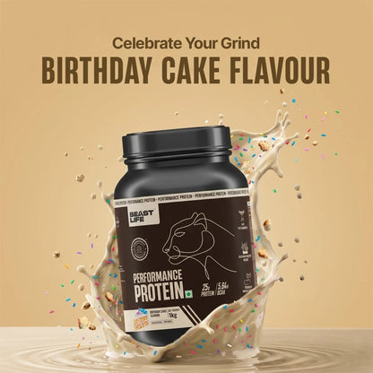 Performance Fermented Yeast Protein with Ultrasorb Tech | Birthday Cake | 1 kg