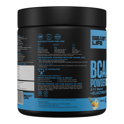 Pineapple BCAA with Electrolytes | 240g