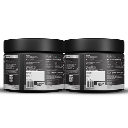 BeastLife Refresh & Rage Duo | Double Creatine Monohydrate Flavour Pack Shikanji + Tango(125g Each)