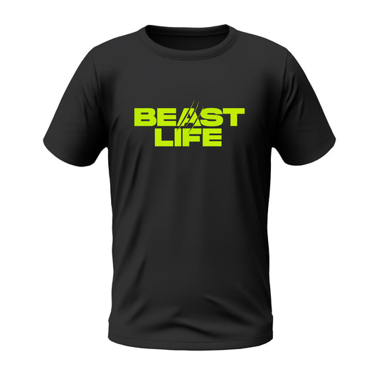 BeastLife Dryfit Flexifit Tee: Sweat Less, Hustle More.