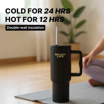Beast Life Tumbler | Black | 1.2 L