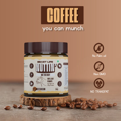 Beastlife Peanut Butter Crunchy Coffee 350g