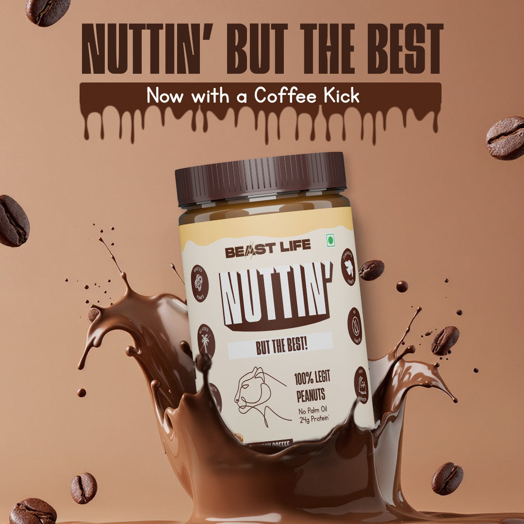Beastlife Peanut Butter Crunchy Coffee 800g