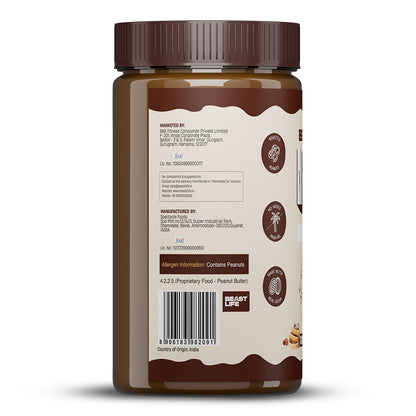 Natural Peanut Butter Chocolate Crunchy (100% Peanuts, No Palm oil) | 800gm