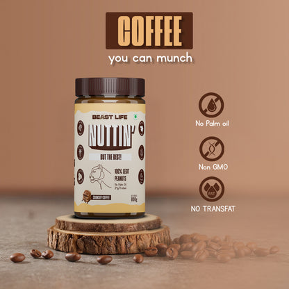 Beastlife Peanut Butter Crunchy Coffee 800g