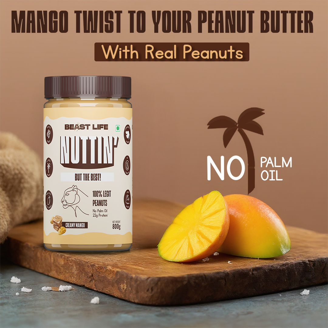 Beastlife Peanut Butter Creamy Mango 800g
