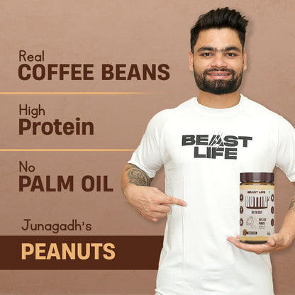 Beastlife Peanut Butter Crunchy Coffee 800g