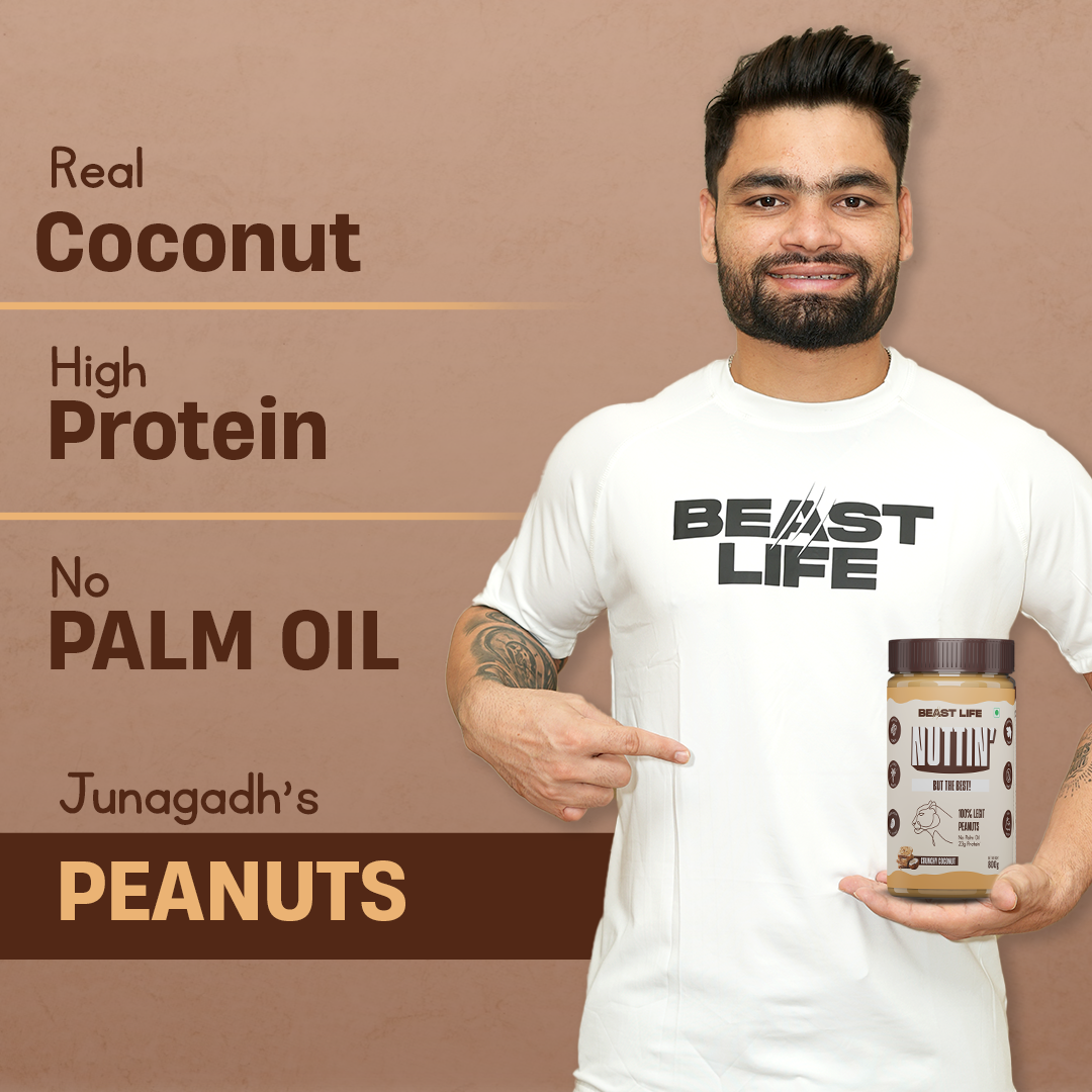 Beastlife Peanut Butter Crunchy Coconut 800g