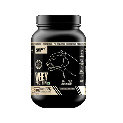 Pro Concentrate Whey Protein with Ultrasorb Tech | 924gm | Cookies & Cream