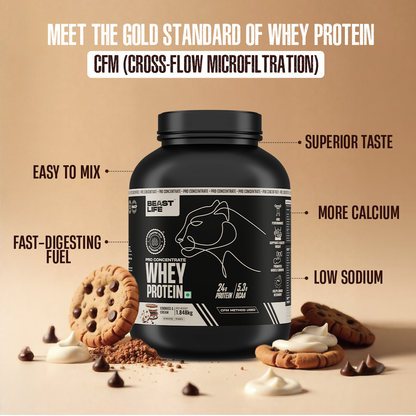 Pro Concentrate Whey Protein Cookies & Cream 1848g