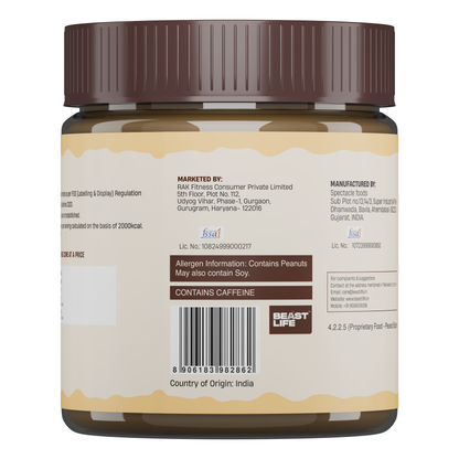 Beastlife Peanut Butter Crunchy Coffee 350g