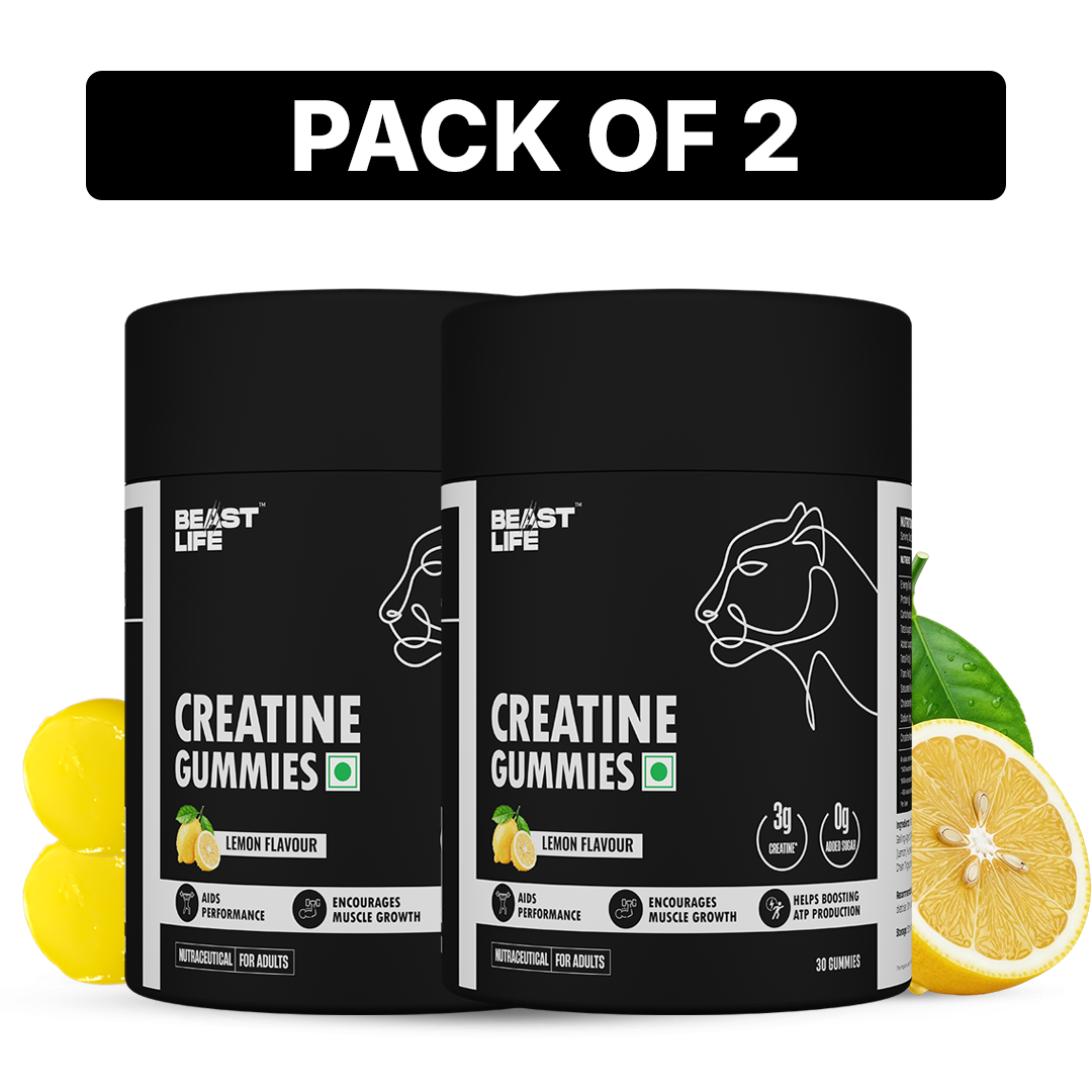 Creatine Gummies – Lemon Flavor (60 N)