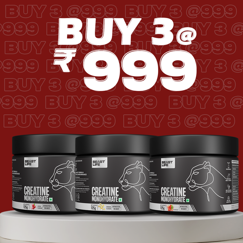 Buy BCAA and Creatine Combo For Strength and Endurance – Beastlife