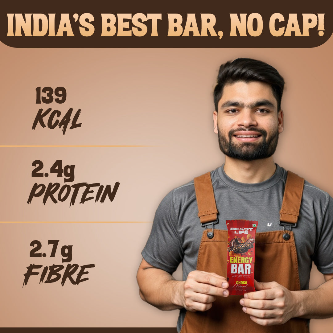 BEAST LIFE ENERGY BAR (Pack of 6)