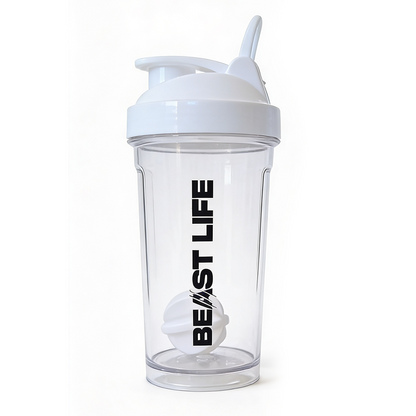 Beastlife Transparent White shaker 550ml