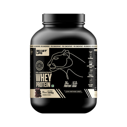 Pro Concentrate Whey Protein with Ultrasorb Tech | 1848gm | Rich Chocolate