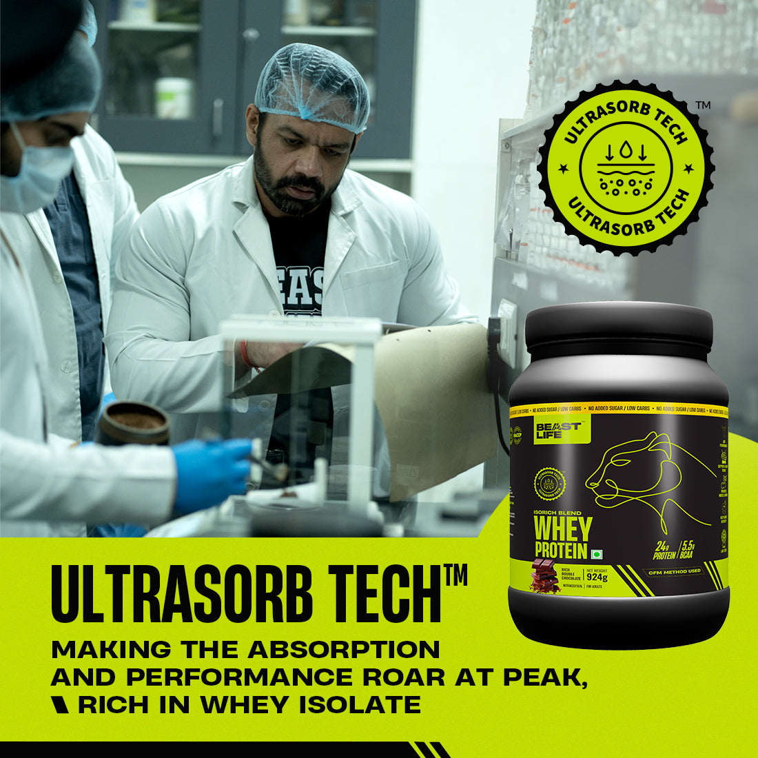 Isorich Blend Whey Protein with Ultrasorb Tech | 924G