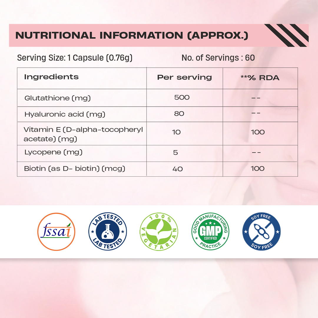 L- GLUTATHIONE+ CAPSULES 60N