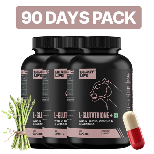 L- GLUTATHIONE+ CAPSULES 90 Days