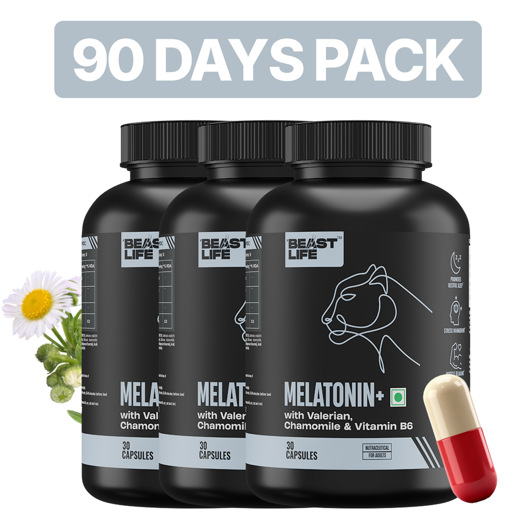Melatonin Tablets | Sleep Support & Relaxation Aids – Beastlife