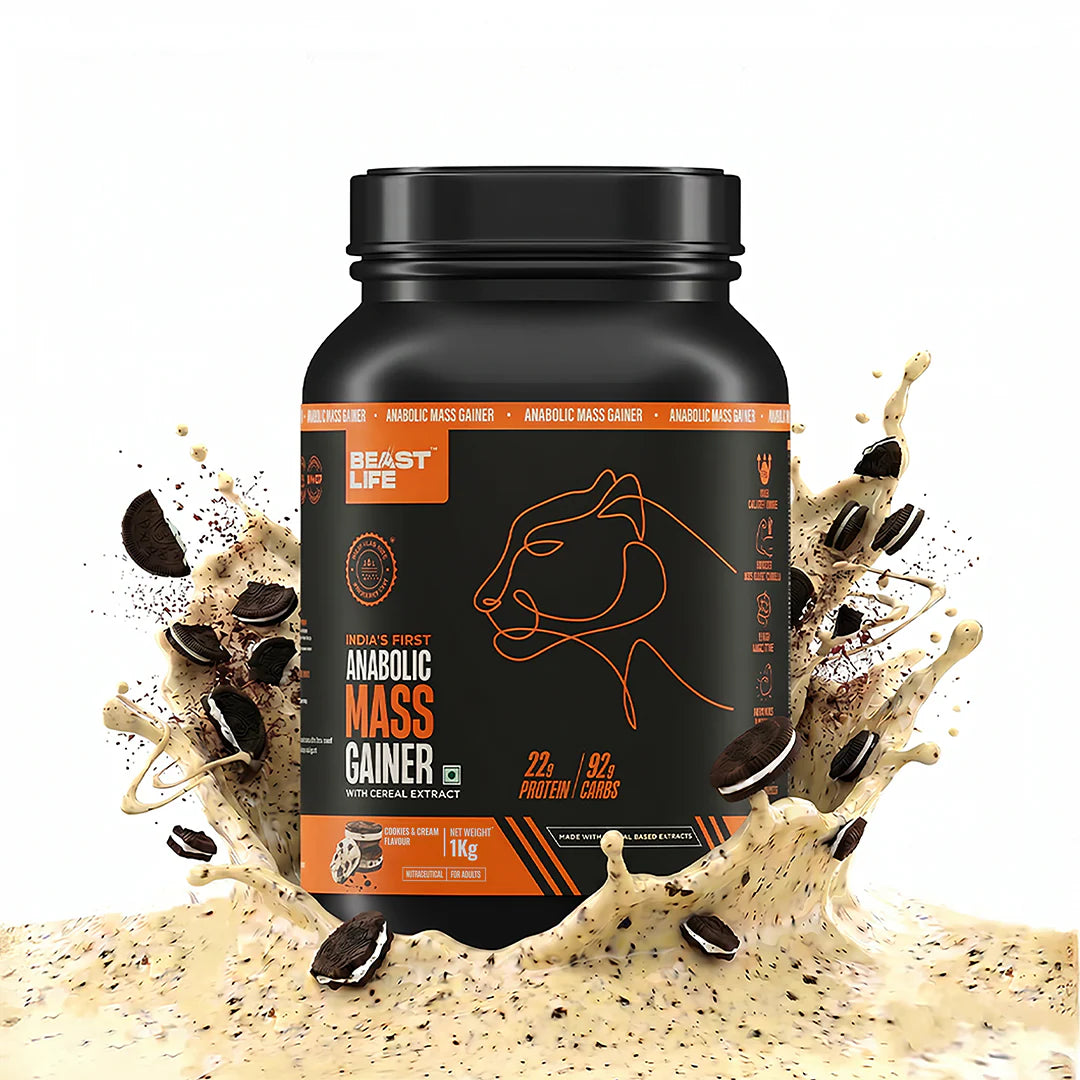 Anabolic Mass Gainer with Ultrasorb Tech | No Maltodextrin