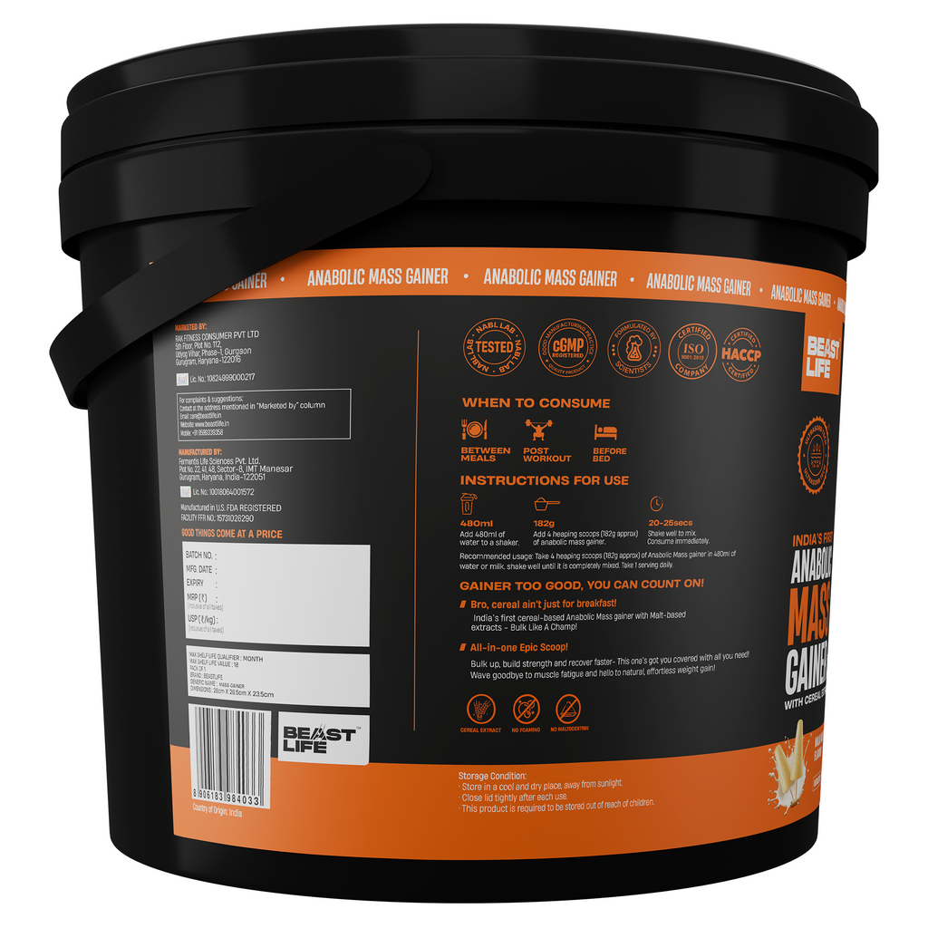 Anabolic Mass Gainer with Ultrasorb Tech 5 kg - Image 12