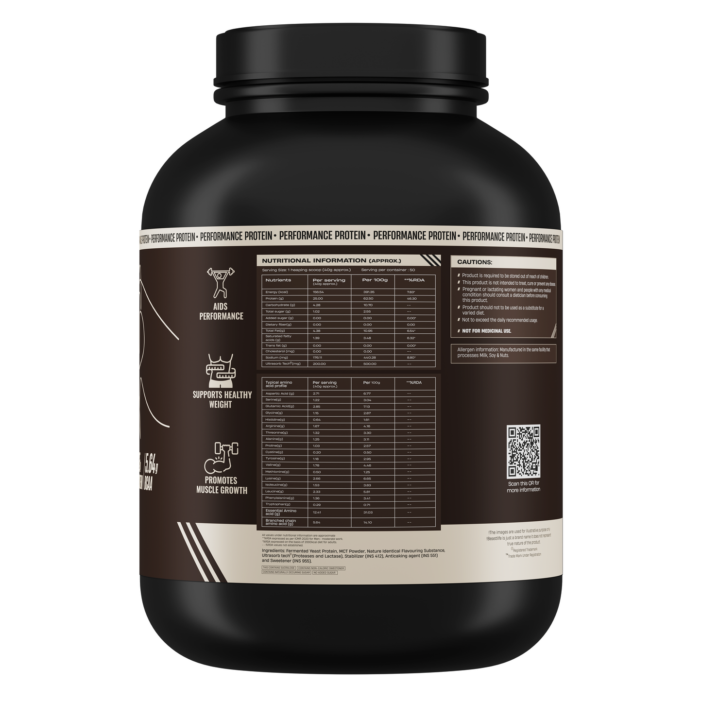 Performance Fermented Yeast Protein with Ultrasorb Tech | Malai Kulfi | 2 kg