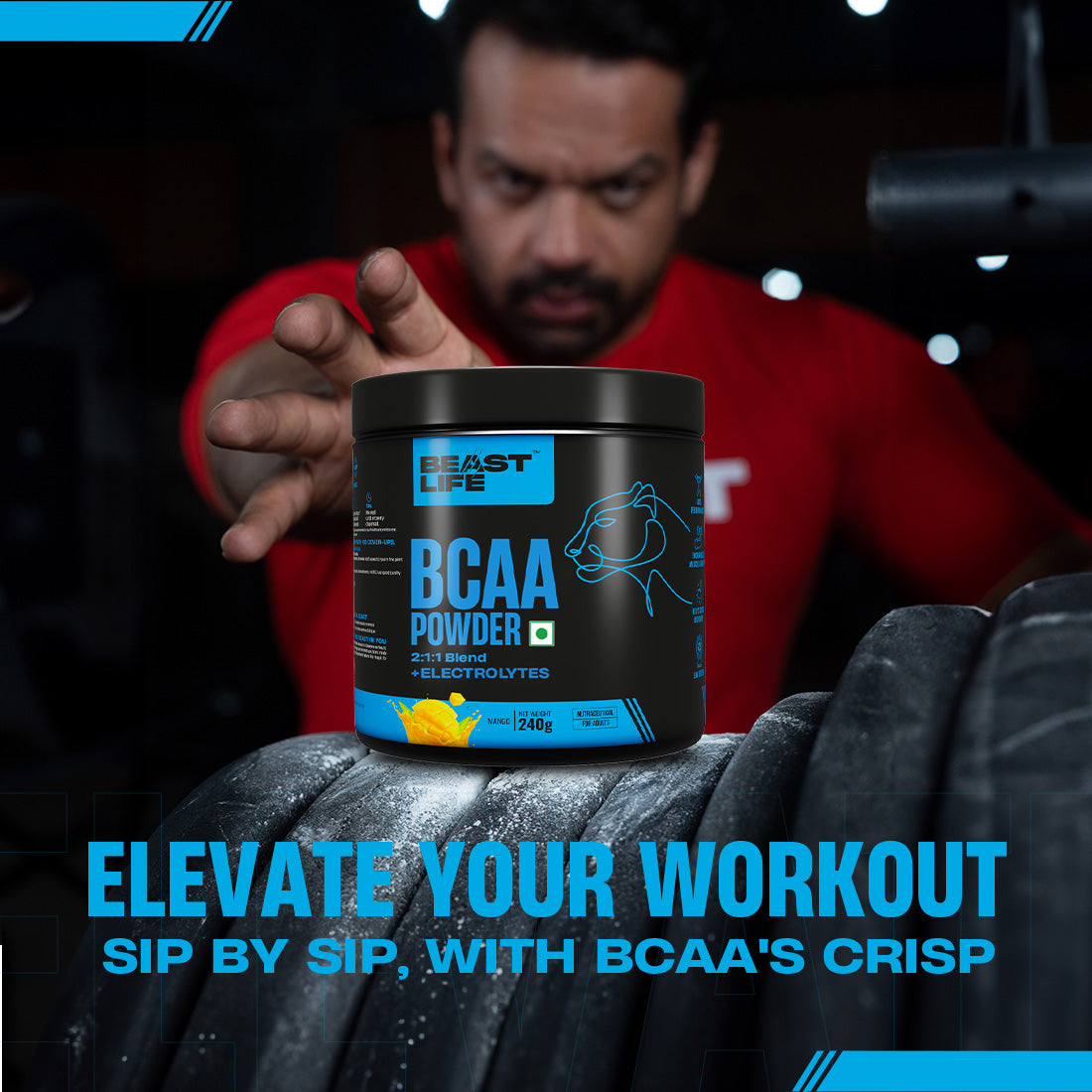 Beast Recovery BCAA | Mango | 240G