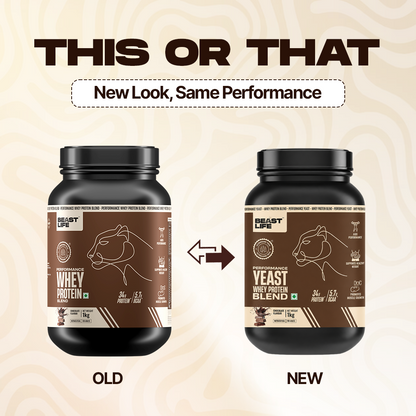 Performance Yeast Whey Protein Blend | Chocolate | 1kg