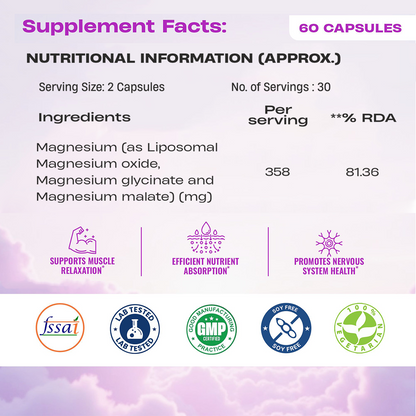 Liposomal Triple Magnesium+ | 60 N