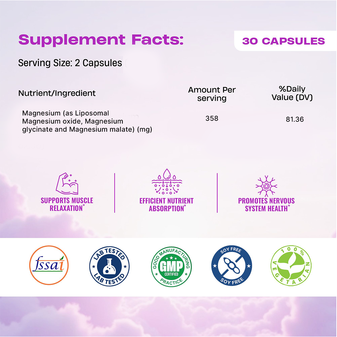 Liposomal Triple Magnesium+ | 30 N