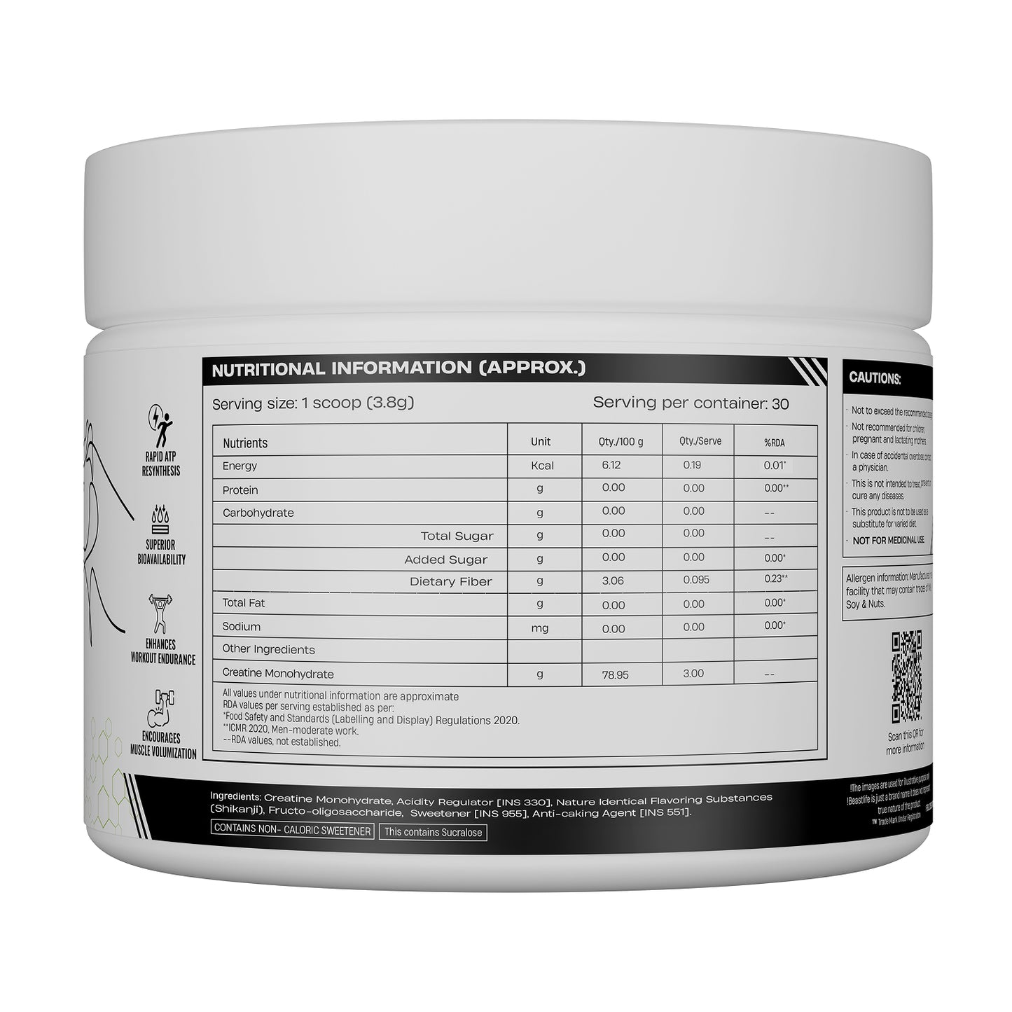 Combo pack | Creatine Nano 400 | Shikanji | 115 g + Performance Protein | Chocolate | 1 kg