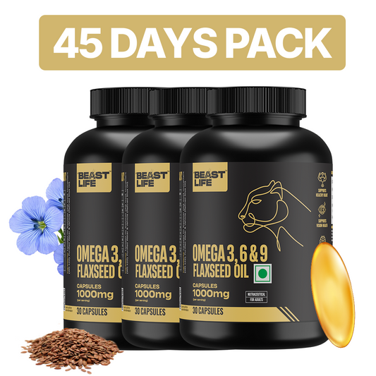 3X Strength Veg omega 3 6 9 | 45 Days